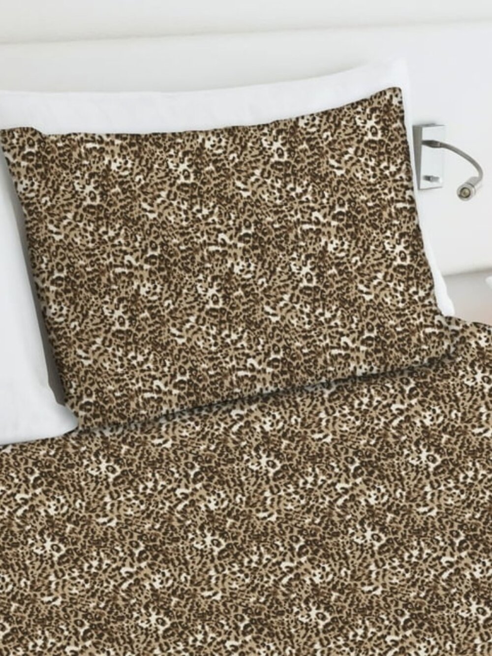 BNIB California Design Den Full 400 Cotton Count Leopard Sheet Set DISCONTINUED